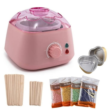 Evomosa Home Hard Waxing Kits for Women & Men, Wax Warmer for Hair Removal Kit for Leg, Face, Armpit, Eyebrows