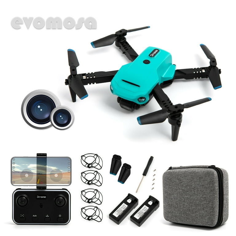 Evomosa Mini WiFi FPV Drone with 8K HD Camera, Altitude Hold 3D