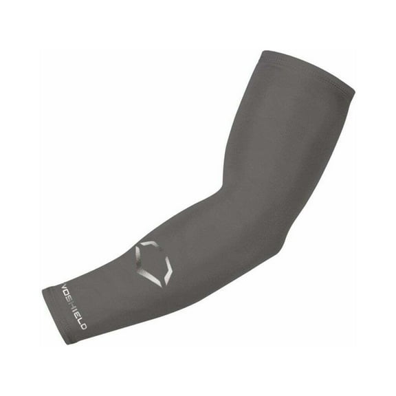 Evoshield Youth Solid Baseball Compression Sleeve Charcoal One Size Fits Most