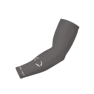 Evoshield Adult Solid Baseball And Softball Compression Sleeve Charcoal L/Xl