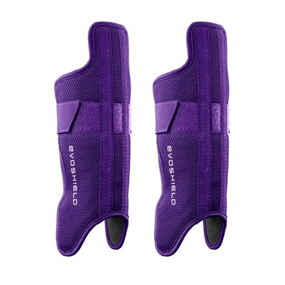 Evoshield Intermediate Pro-Srz Catcher Baseball Leg Guards Purple