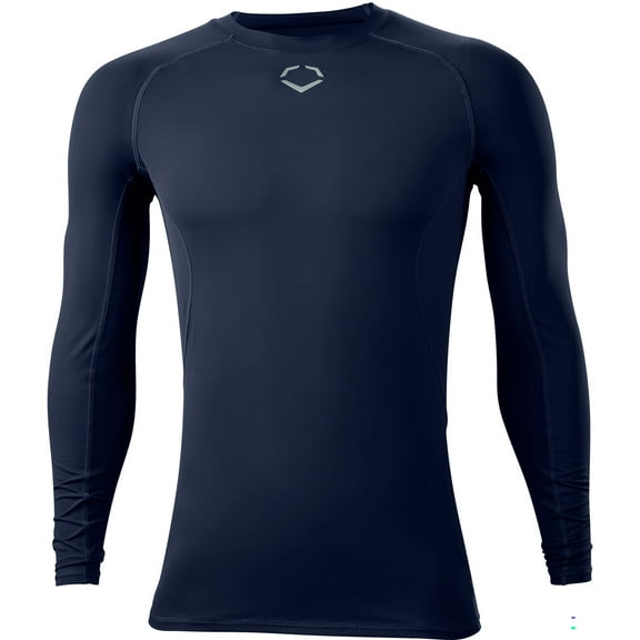 Evoshield Men's Cooling Long Sleeve Training Shirt Navy 3Xl