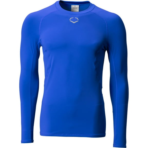 Evoshield Men's Cooling Long Sleeve Training Shirt Royal 2XL