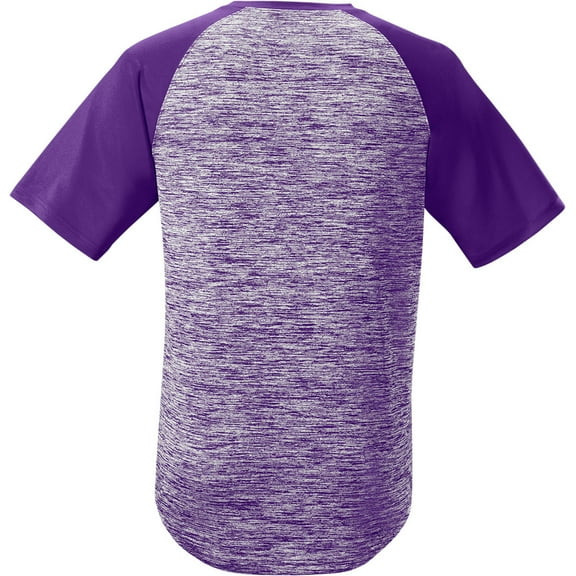 Evoshield Men's Heather Tech Baseball T-Shirt Purple M