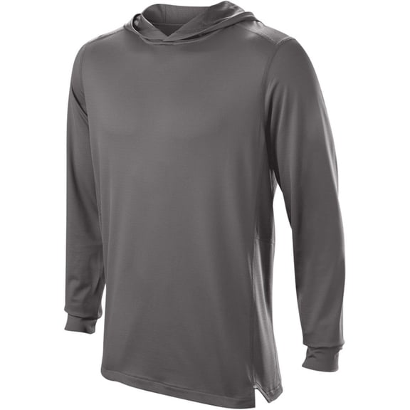 Evoshield Men's Lightweight Baseball Training Hoodie Grey S