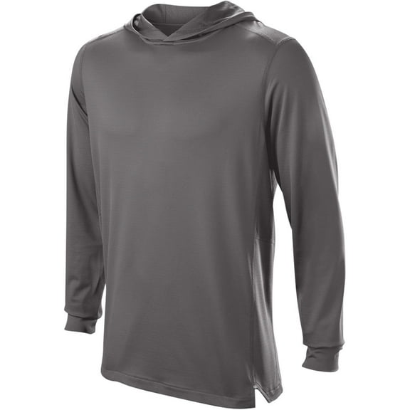 Evoshield Men's Lightweight Baseball Training Hoodie Grey XL