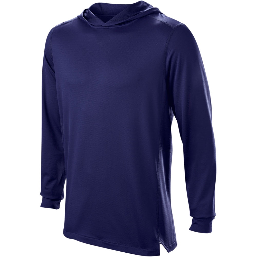 Evoshield Men s Lightweight Baseball Training Hoodie Navy M Walmart