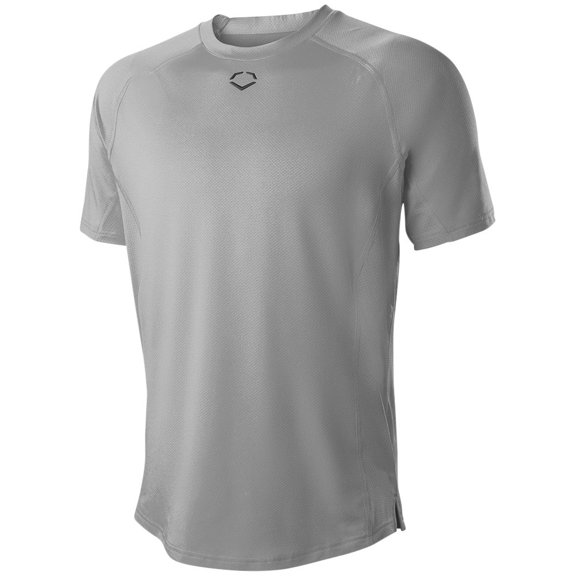 Evoshield Men's Pro Team 3.0 Baseball Training T-Shirt Light Grey L