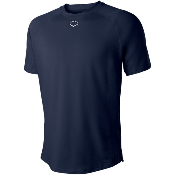 Evoshield Men's Pro Team 3.0 Baseball Training T-Shirt Navy L