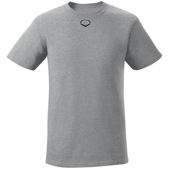 Evoshield Men's Blended Baseball T-Shirt Grey L