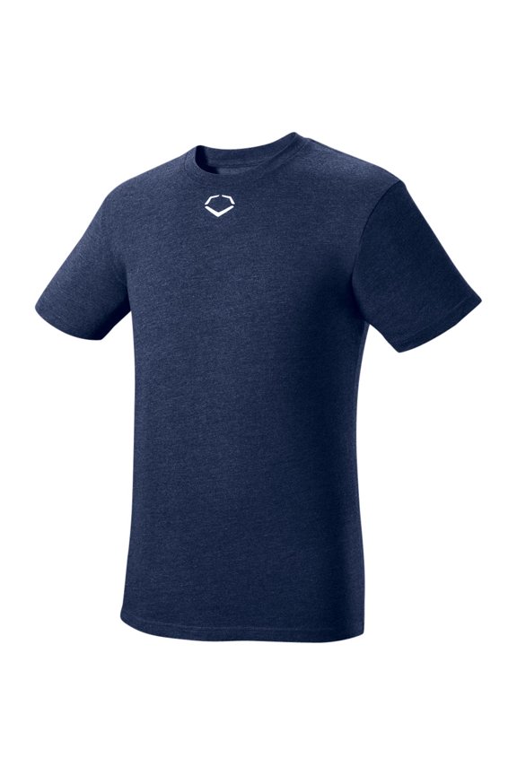 Men's Blended Baseball T-Shirt Navy 2XL