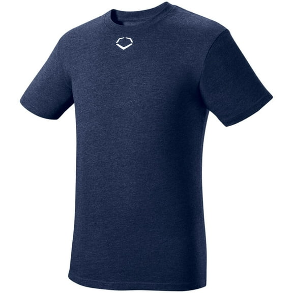 Evoshield Men's Blended Baseball T-Shirt Navy 2XL