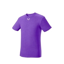 Evoshield Men's Blended Baseball T-Shirt Purple M