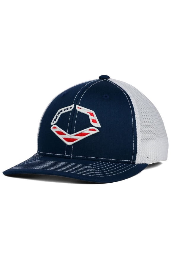 Usa Flex-Fit Trucker Cap Navy/White Large/X-Large