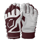 Evoshield SRZ-1 Adult Batting Gloves, Maroon - Large