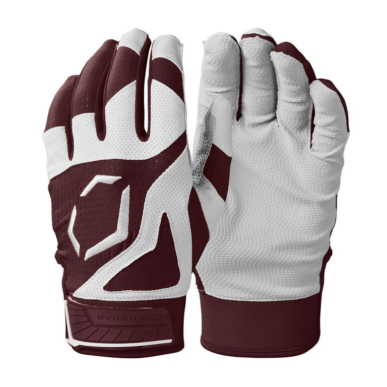 エボシールド メンズ バッティンググローブ Evoshield Adult SRZ 1 Batting Gloves - Maroon Evoshield SRZ-1™ Adult Batting Gloves - Maroon, Small - Walmart.com