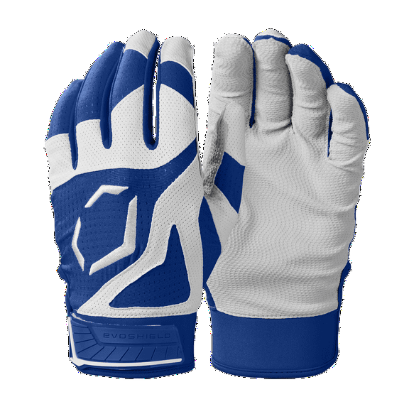 Evoshield SRZ-1 Adult Batting Gloves, Royal - Small