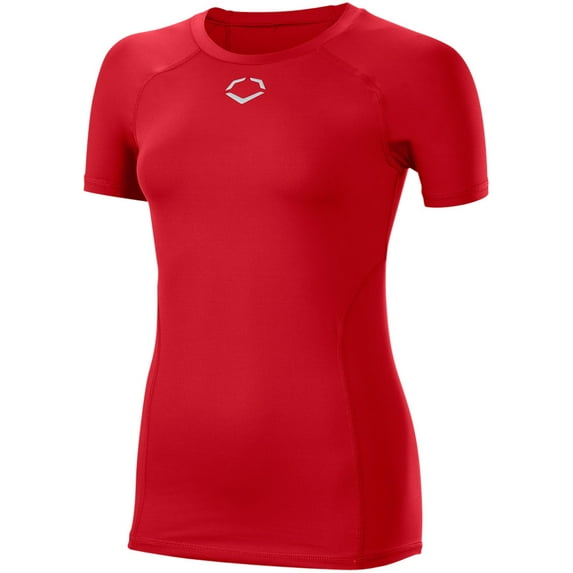 Evoshield Women's Short Sleeve Cooling T-Shirt Scarlet M