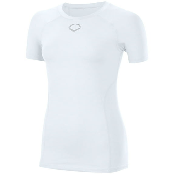 Evoshield Women's Short Sleeve Cooling T-Shirt White M