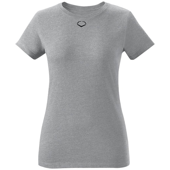 Evoshield Women's Short Sleeve Softball T-Shirt Grey Xl