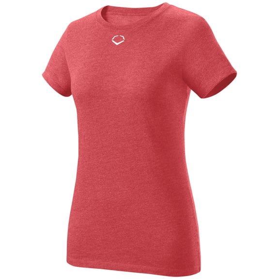 Evoshield Women's Blended Softball T-Shirt Scarlet M