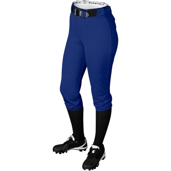 Evoshield Women's Unlocked Mid-Rise Fastpitch Softball Pants Royal L
