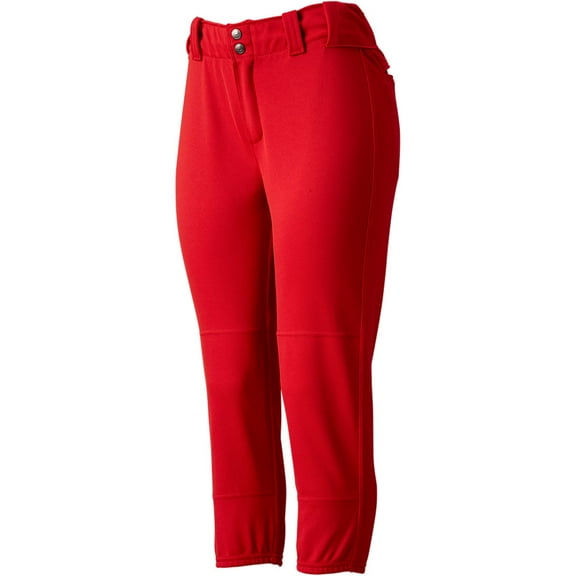 Evoshield Women's Unlocked Mid-Rise Fastpitch Softball Pants Scarlet XL