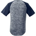 thumbnail image 1 of Evoshield Youth Heather Tech Baseball T-Shirt Navy S, 1 of 2