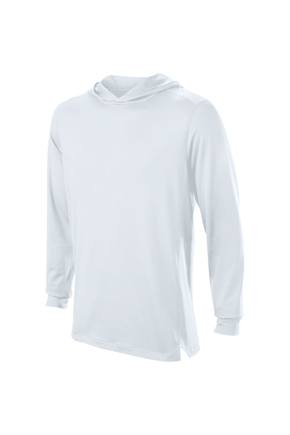 Youth Lightweight Baseball Training Hoodie White S