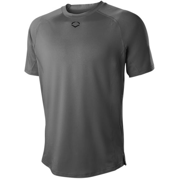 Evoshield Youth Pro Team 3.0 Baseball Training T-Shirt Charcoal M