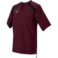thumbnail image 1 of Evoshield Youth Pro Team Baseball Batting Jacket Maroon M, 1 of 3