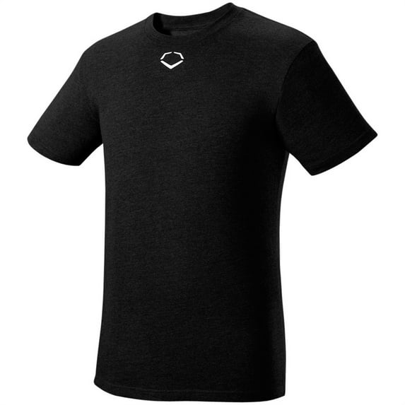 Evoshield Youth Blended Baseball T-Shirt Black M