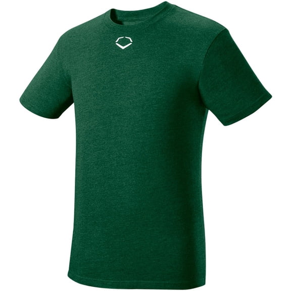 Evoshield Youth Blended Baseball T-Shirt Dark Green L