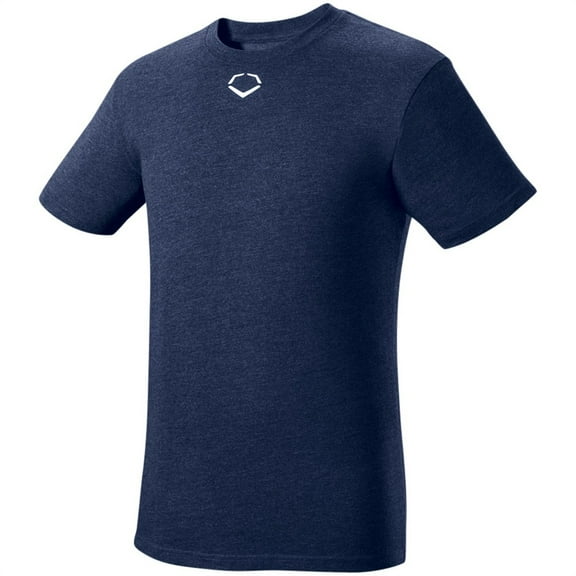 Evoshield Youth Blended Baseball T-Shirt Navy S