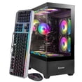 thumbnail image 1 of Evounic Gaming PC Desktop – Ryzen 7 5700X up to 4.6 GHz 8 Cores, RTX 3050, 32GB DDR4 RAM, 1TB NVMe SSD, Wi-Fi 6 & Bluetooth 5.4, 9 ARGB Fans, Windows 11 Pro, 650W PSU High-Performance Tower, 1 of 7