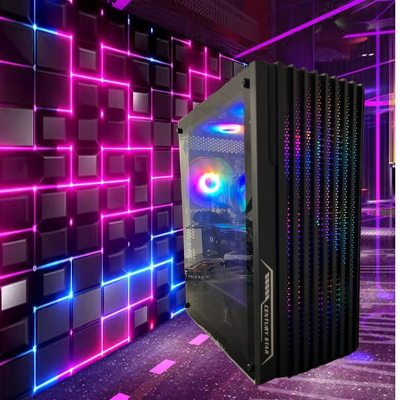 Evounic RGB Gaming PC Intel Core i7-10700KF 400GB NVME SSD RTX 3060 16GB RAM WIFI 6 Bluetooth 5.4 WINDOWS 11