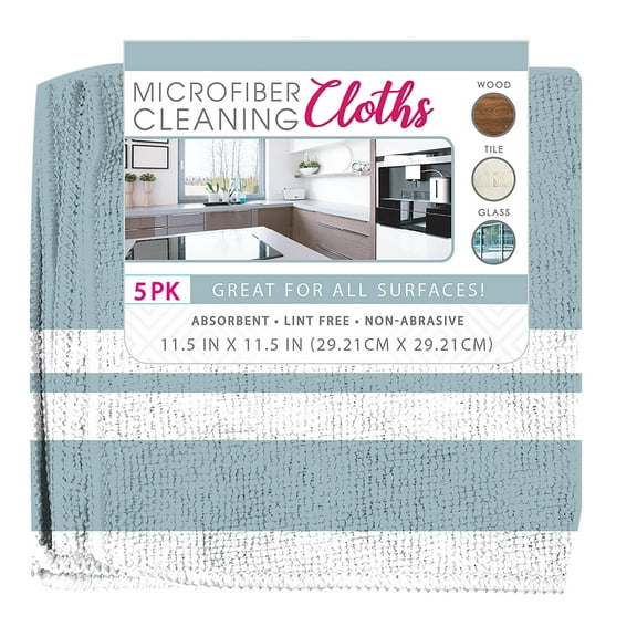 Evri Microfiber Cloths 5 Pack