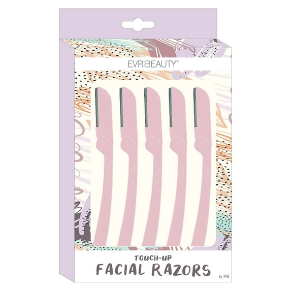 Evribeauty Facial Razors 5 Pk