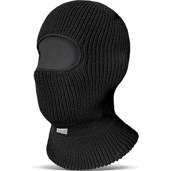 EvridWear 3M Thinsulate Balaclava Face Mask, Thermal Winter Ski Mask for Cold Weather, Men Women (Black)