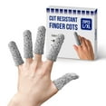 thumbnail image 1 of EvridWear Cut Resistant Finger Cots, Reusable Toe Thumb Protector (L/XL 20 Pcs), 1 of 14