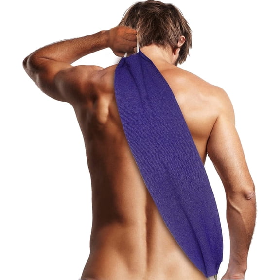 EvridWear Exfoliating Back Scrubber for Shower One Size, Purple