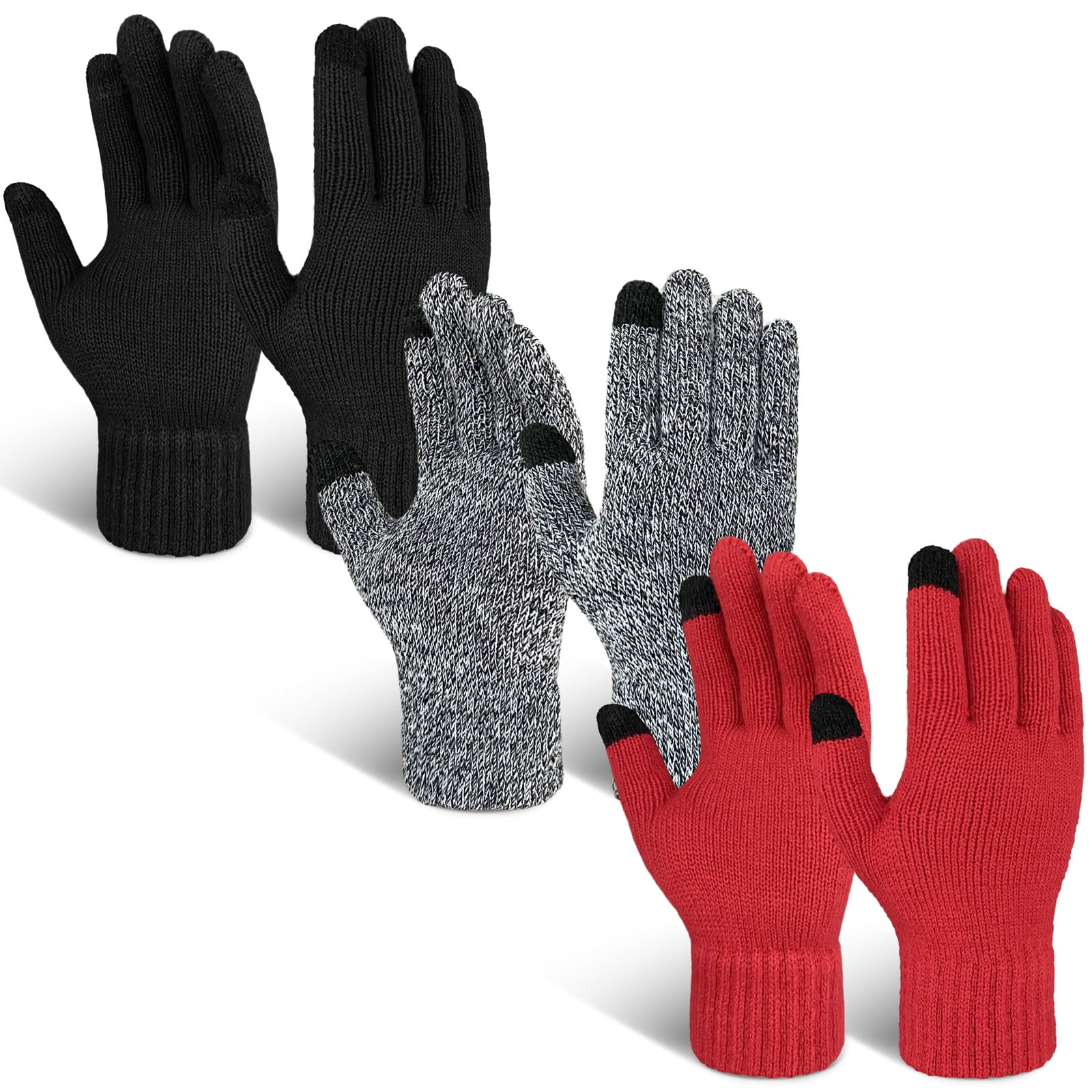Men Top Genuine Gloves Winter Outdoor Warm Man Touch Screen Elastic Wrist Driving Riding