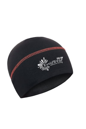 Reflective Lightweight Running Beanie, Cycling Hat, Skull Cap Helmet Liner (1 Piece Orange)
