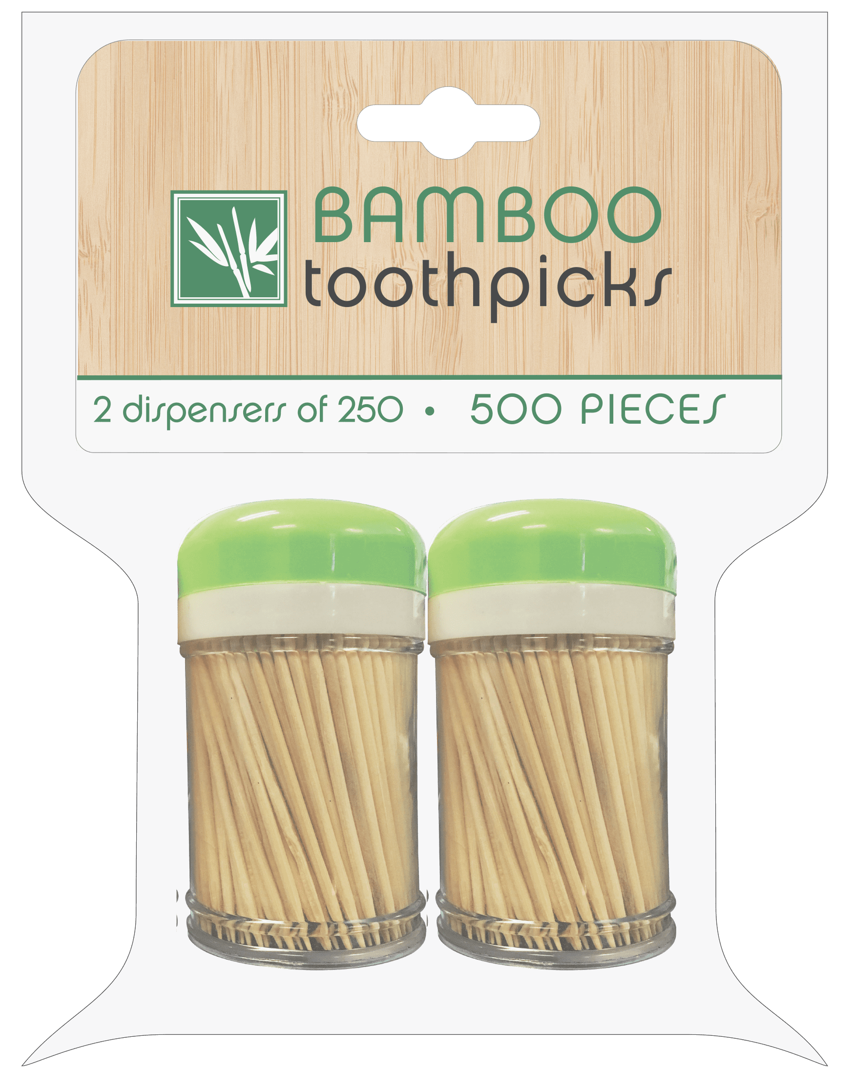 Evriholder Bamboo Toothpicks (500pk)