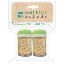 Evriholder Bamboo Toothpicks (500pk)