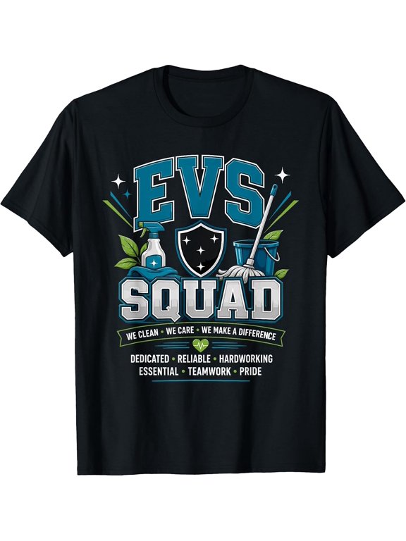 Evs Appreciation Environmental Services Team Spirit Gift Idea For Special Celebrations T-Shirt, Size S-5XL
