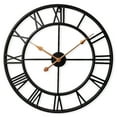 thumbnail image 1 of Evursua Oversized Metal Wall Clock 30" Decorative Analog Clocks for Living Room Giant Black, 1 of 9
