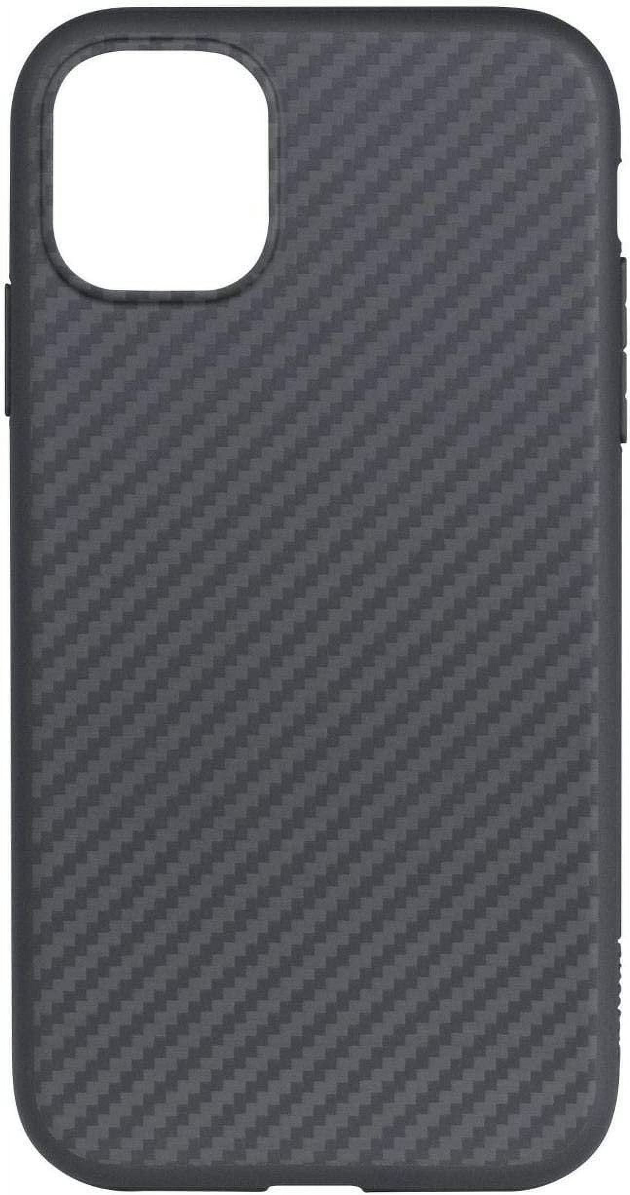 Coque IPhone 11 Pro Max Evutec - Protection Carbone Robuste - Noir - Avec Support AFIX - Neuf
