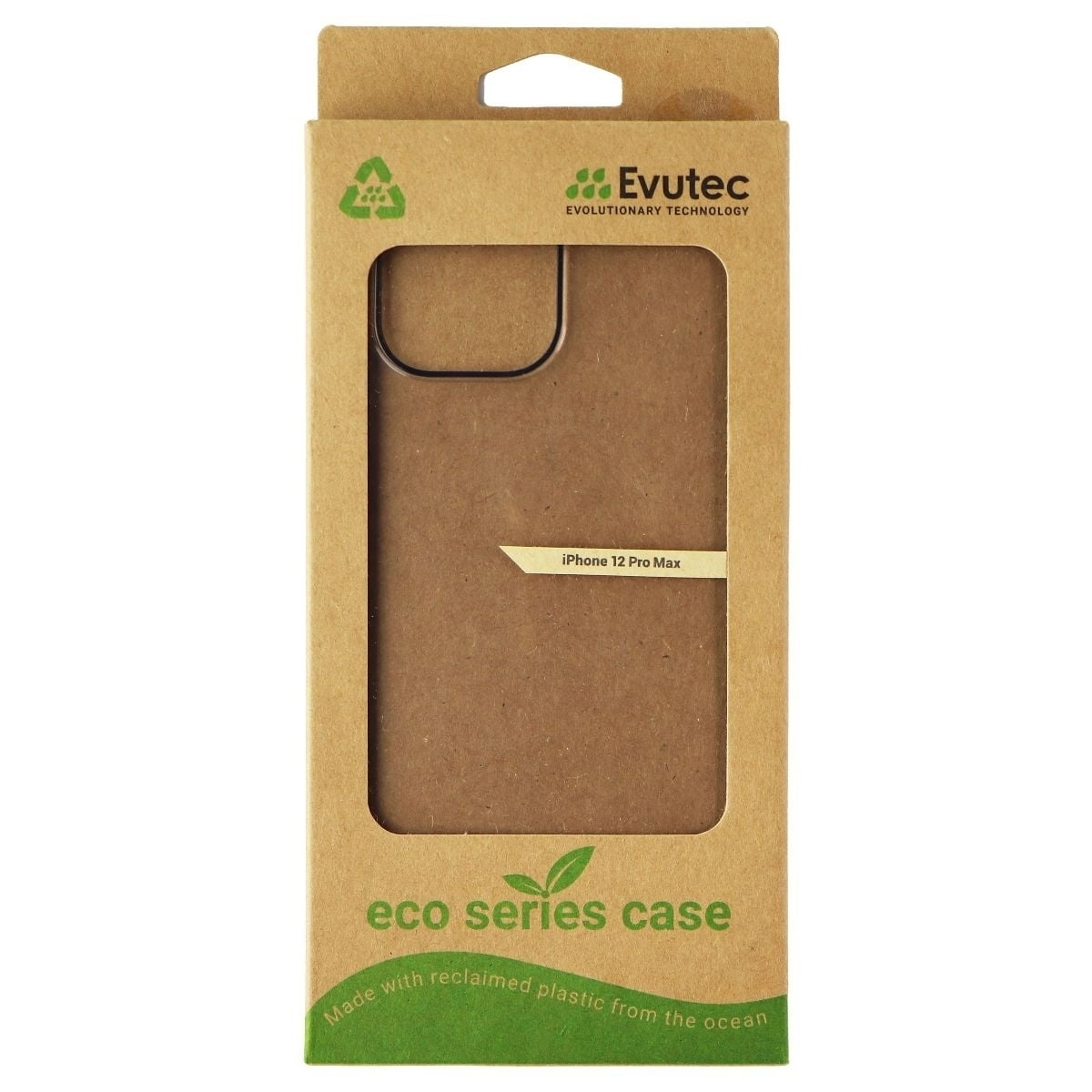 Evutec Slim Shell Case for iPhone 12 Pro Max Clear