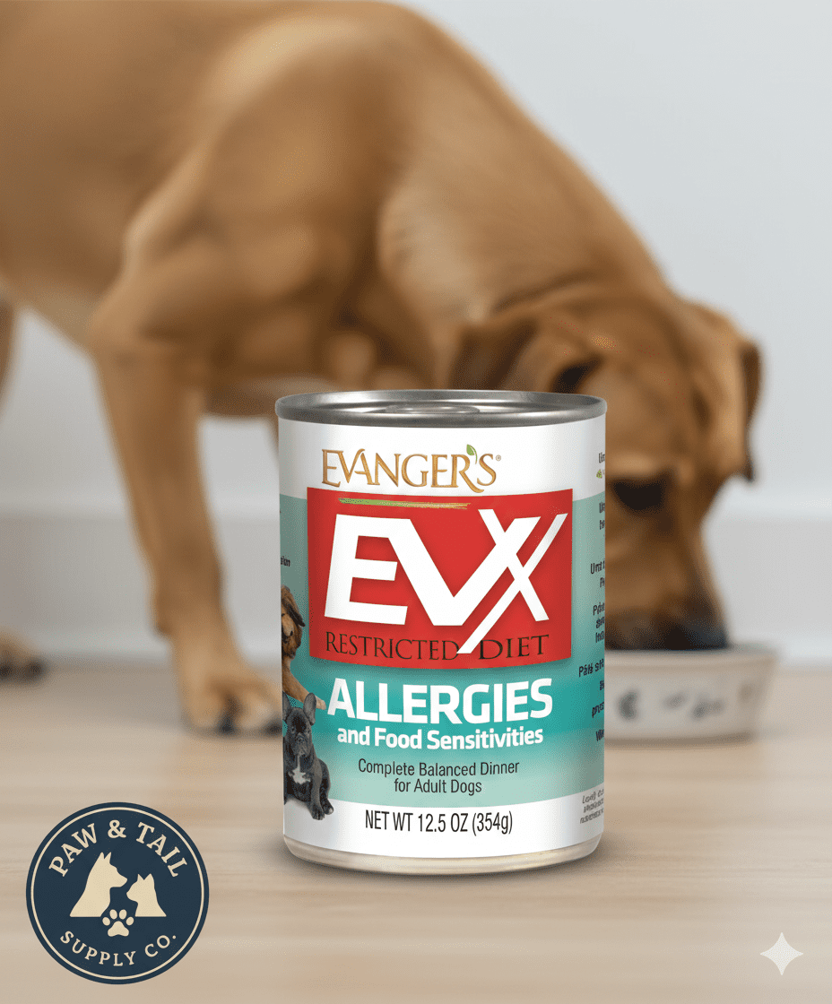 Evx Restricted Diet Allergies & Food Sensitivities for Dogs 12.5 oz ...